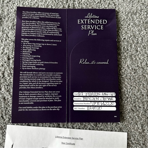 14KW princess cut Engagement ring 1.0CTW - Picture 5 of 6